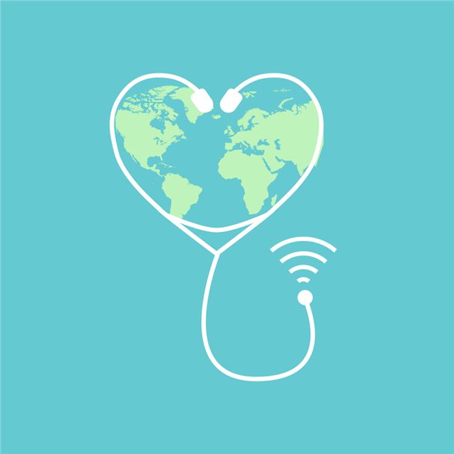 Logo for Health4TheWorld Stroke